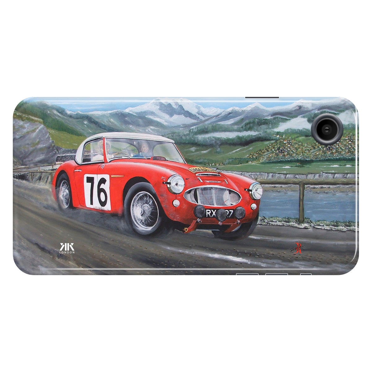 Austin Healey 100S Red Race Pat Moss - Tough Case - iphone-xr