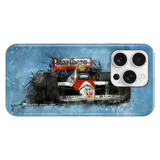 Ayrton Senna McLaren 1988 F1 Car Phone Case - Snap Case - iphone-16-pro