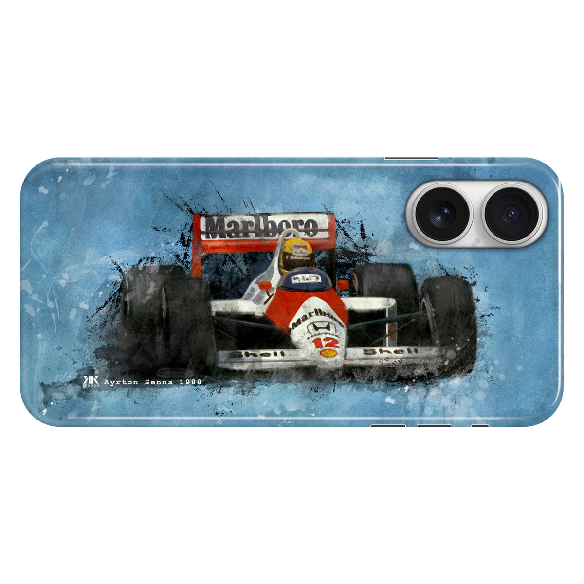 Ayrton Senna McLaren 1988 F1 Car Phone Case - Snap Case - iphone-16