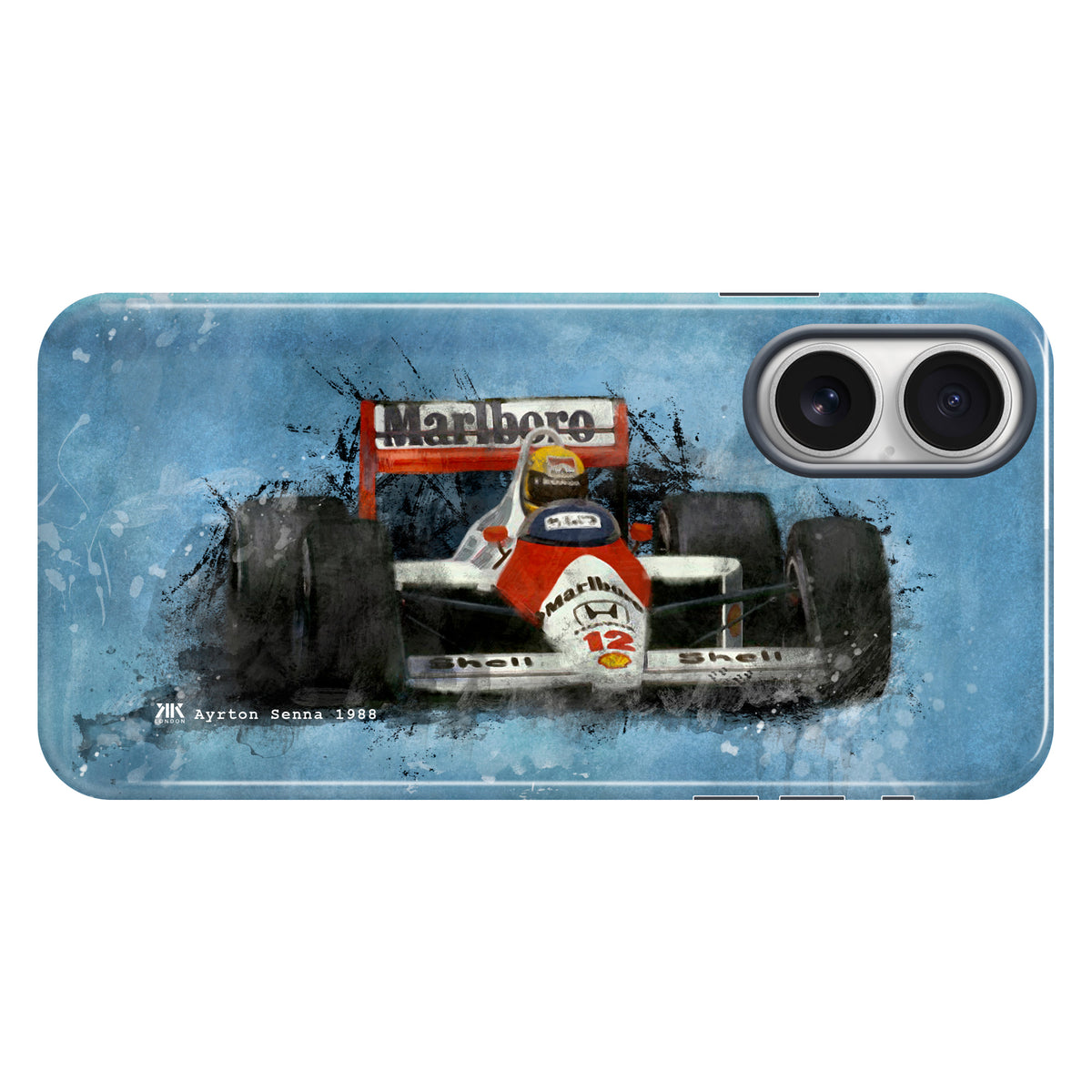 Ayrton Senna McLaren 1988 F1 Car Phone Case - Tough Case - iphone-16