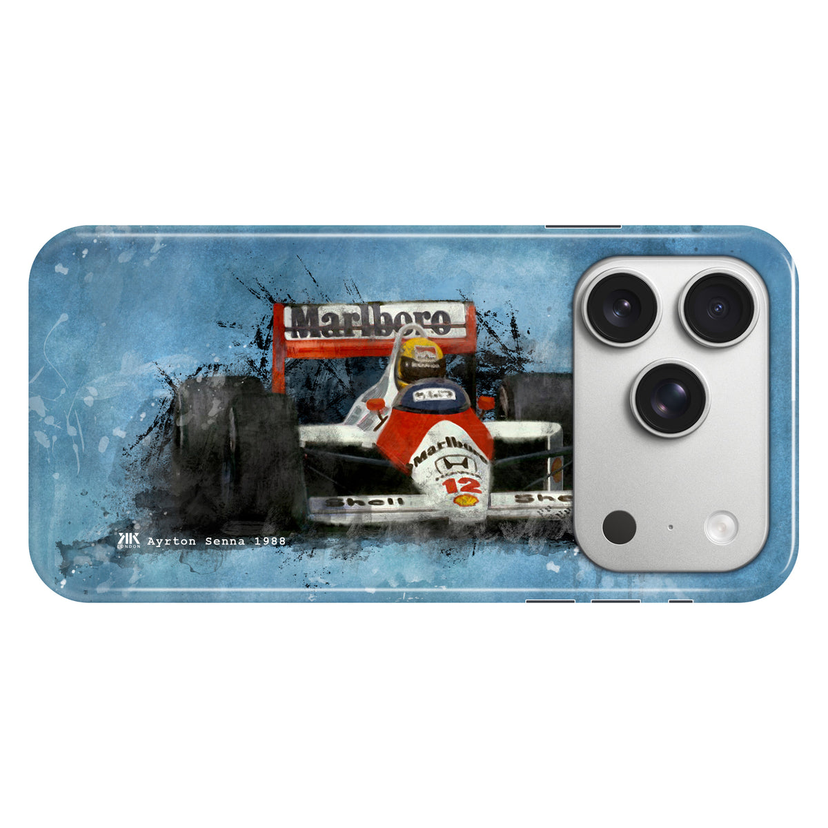 Ayrton Senna McLaren 1988 F1 Car Phone Case - Snap Case - iphone-17-pro