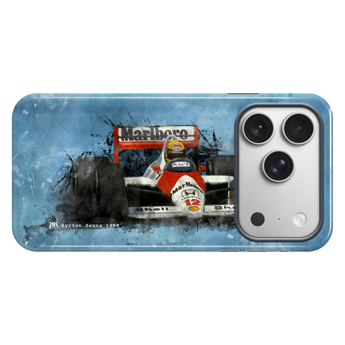 Ayrton Senna McLaren 1988 F1 Car Phone Case - Tough Case - iphone-17-pro