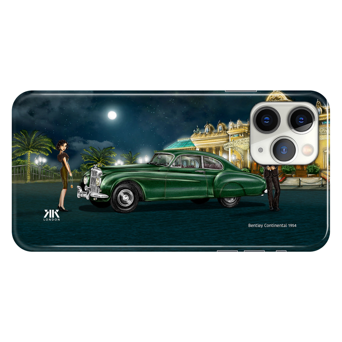Bentley Continental 1954 BRG - Snap Case - iphone-11-pro