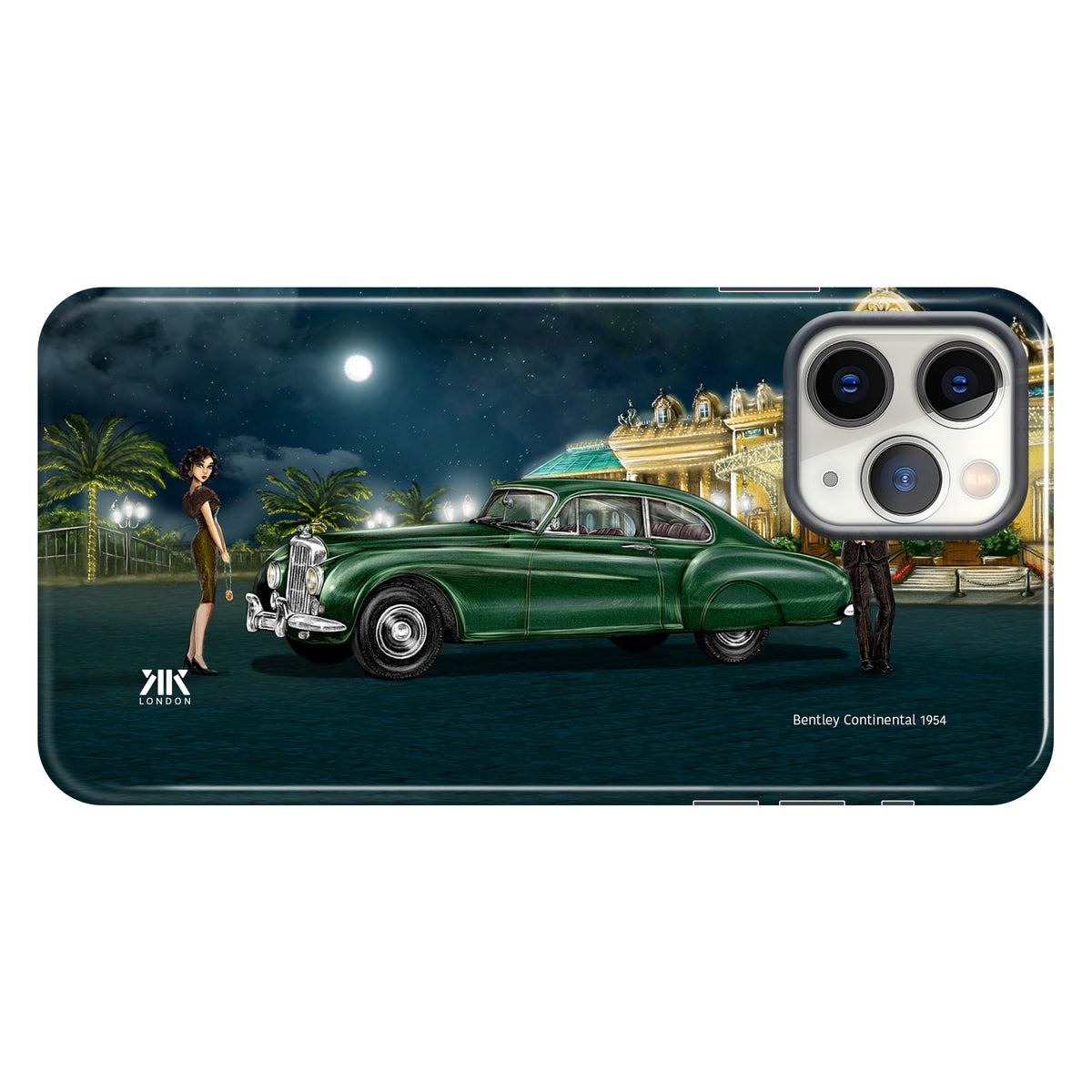 Bentley Continental 1954 BRG - Tough Case - iphone-11-pro