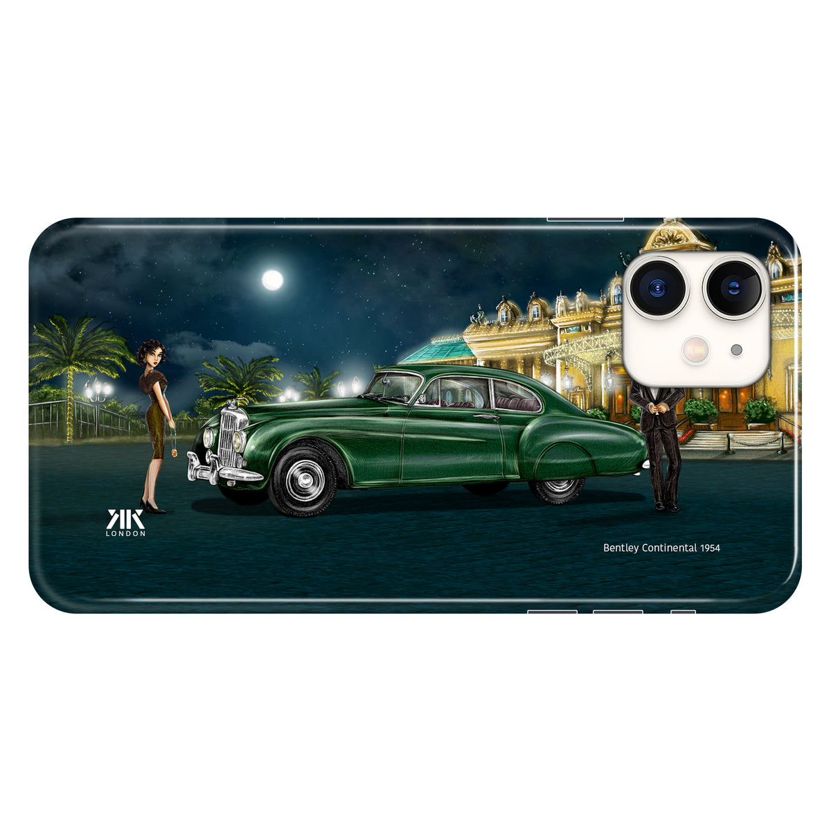 Bentley Continental 1954 BRG - Snap Case - iphone-11