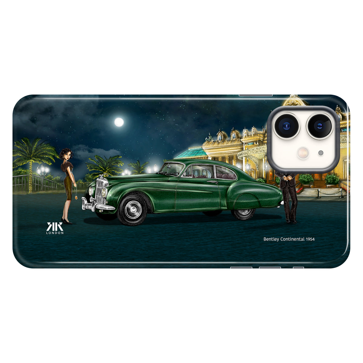Bentley Continental 1954 BRG - Tough Case - iphone-11
