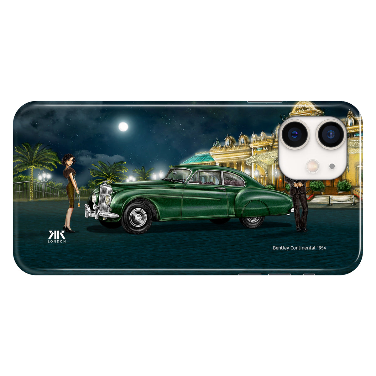 Bentley Continental 1954 BRG - Snap Case - iphone-12