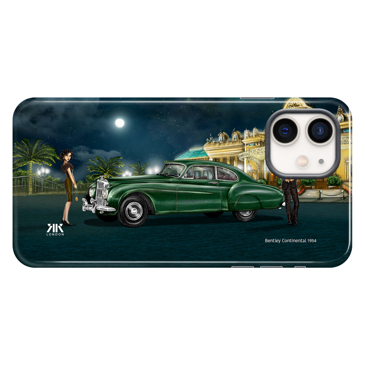 Bentley Continental 1954 BRG - Tough Case - iphone-12