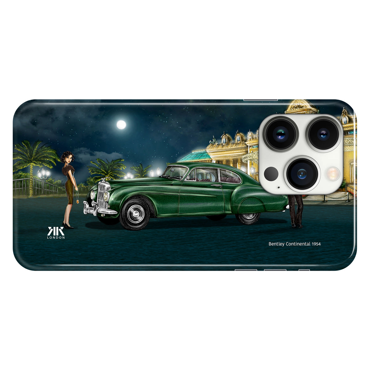 Bentley Continental 1954 BRG - Snap Case - iphone-13-pro