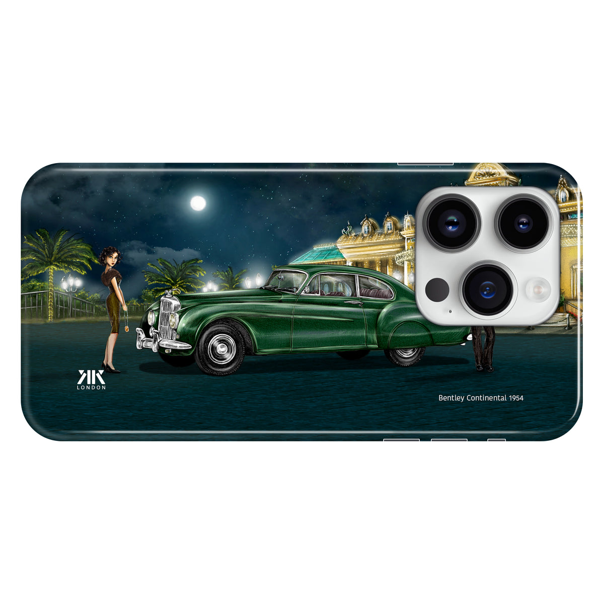 Bentley Continental 1954 BRG - Snap Case - iphone-14-pro