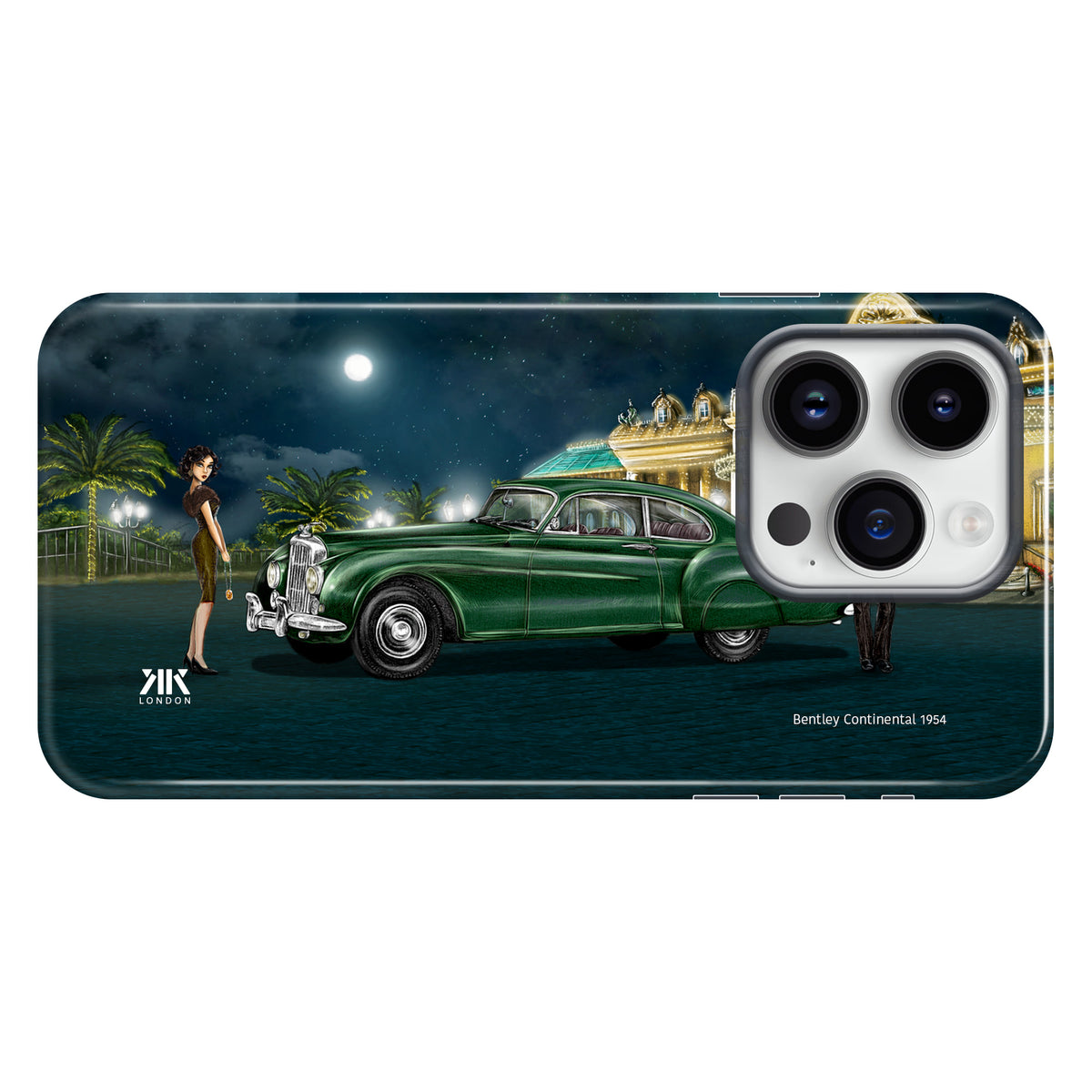Bentley Continental 1954 BRG - Tough Case - iphone-14-pro