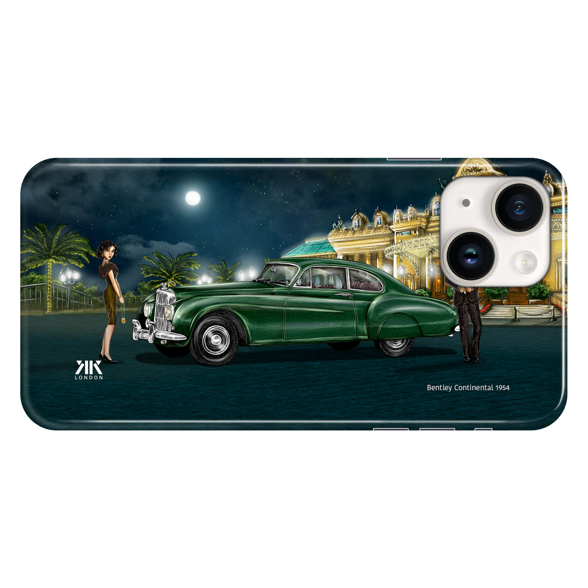 Bentley Continental 1954 BRG - Snap Case - iphone-14
