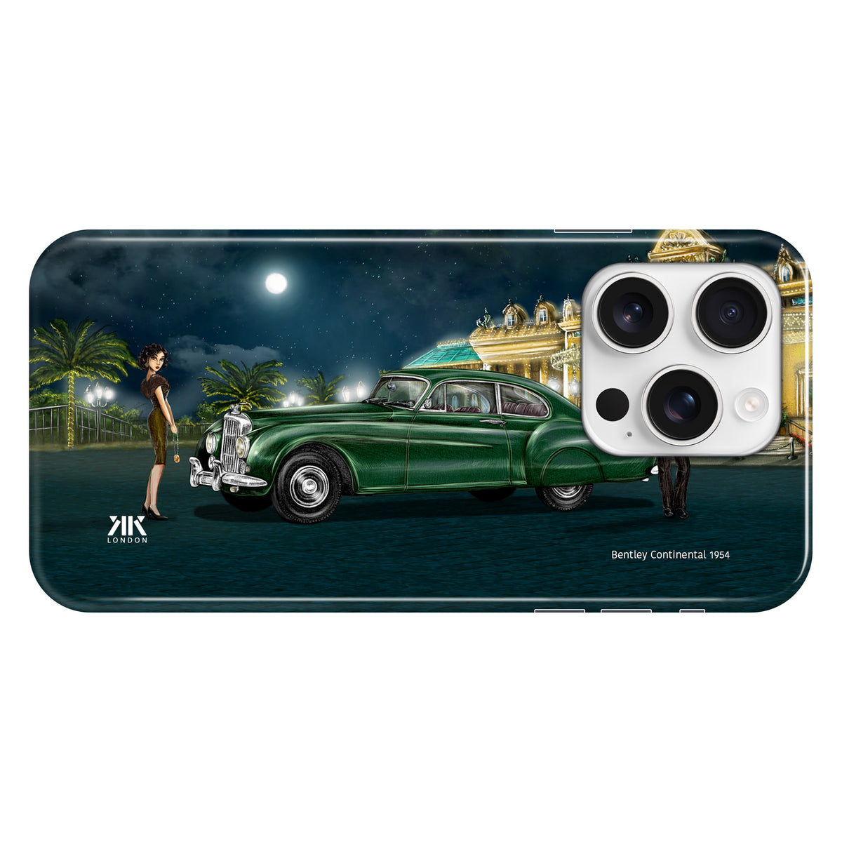 Bentley Continental 1954 BRG - Snap Case - iphone-16-pro
