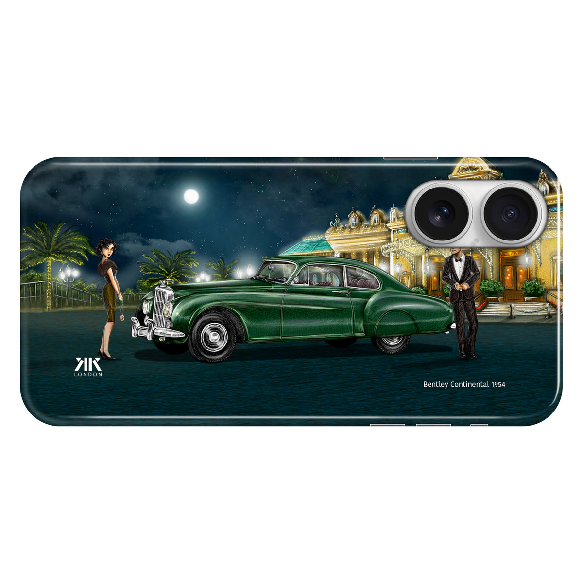 Bentley Continental 1954 BRG - Snap Case - iphone-16