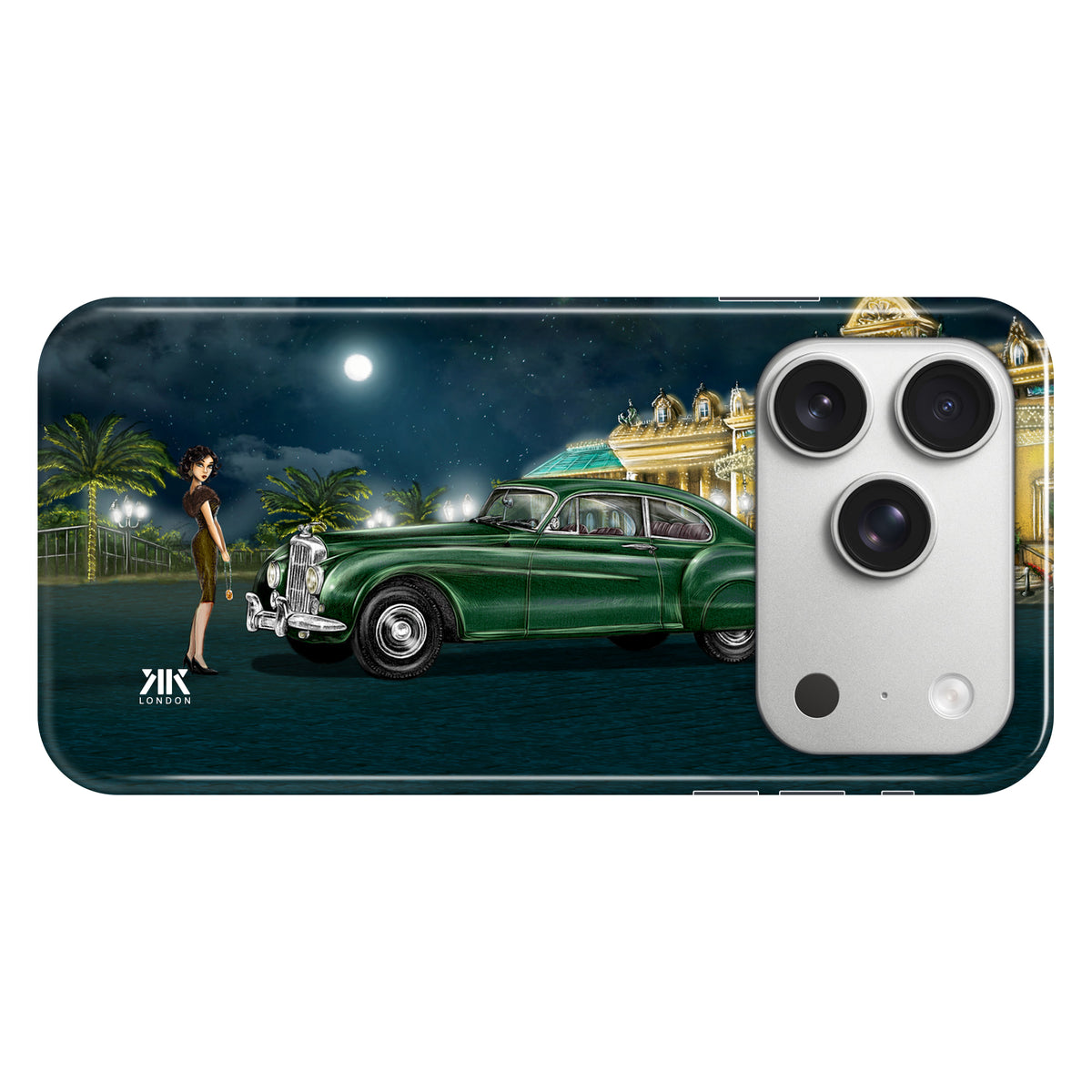 Bentley Continental 1954 BRG - Snap Case - iphone-17-pro