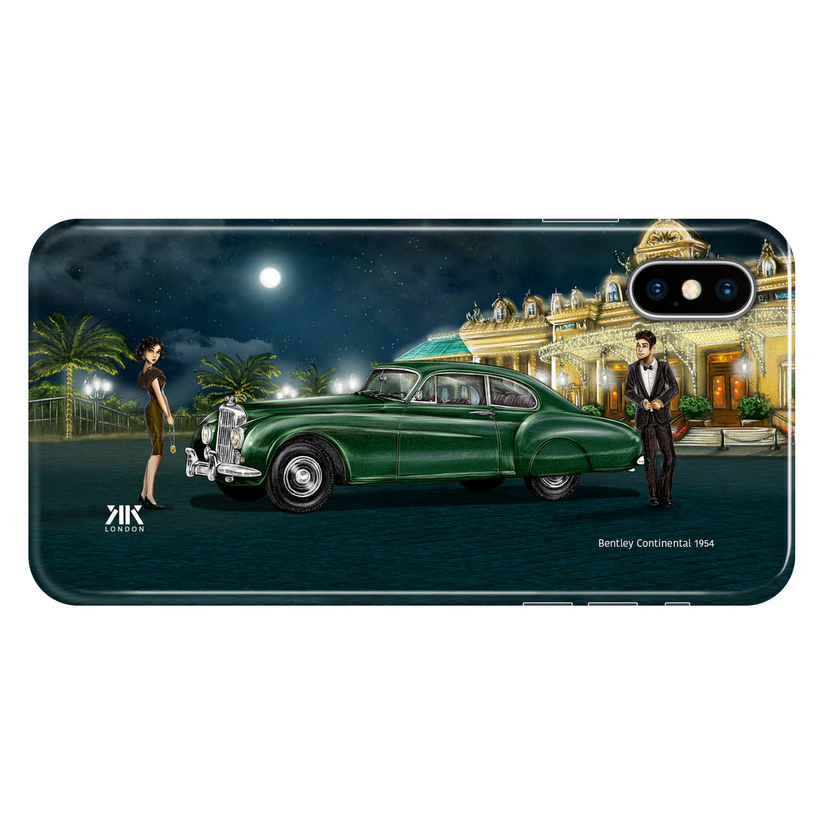Bentley Continental 1954 BRG - Snap Case - iphone-x