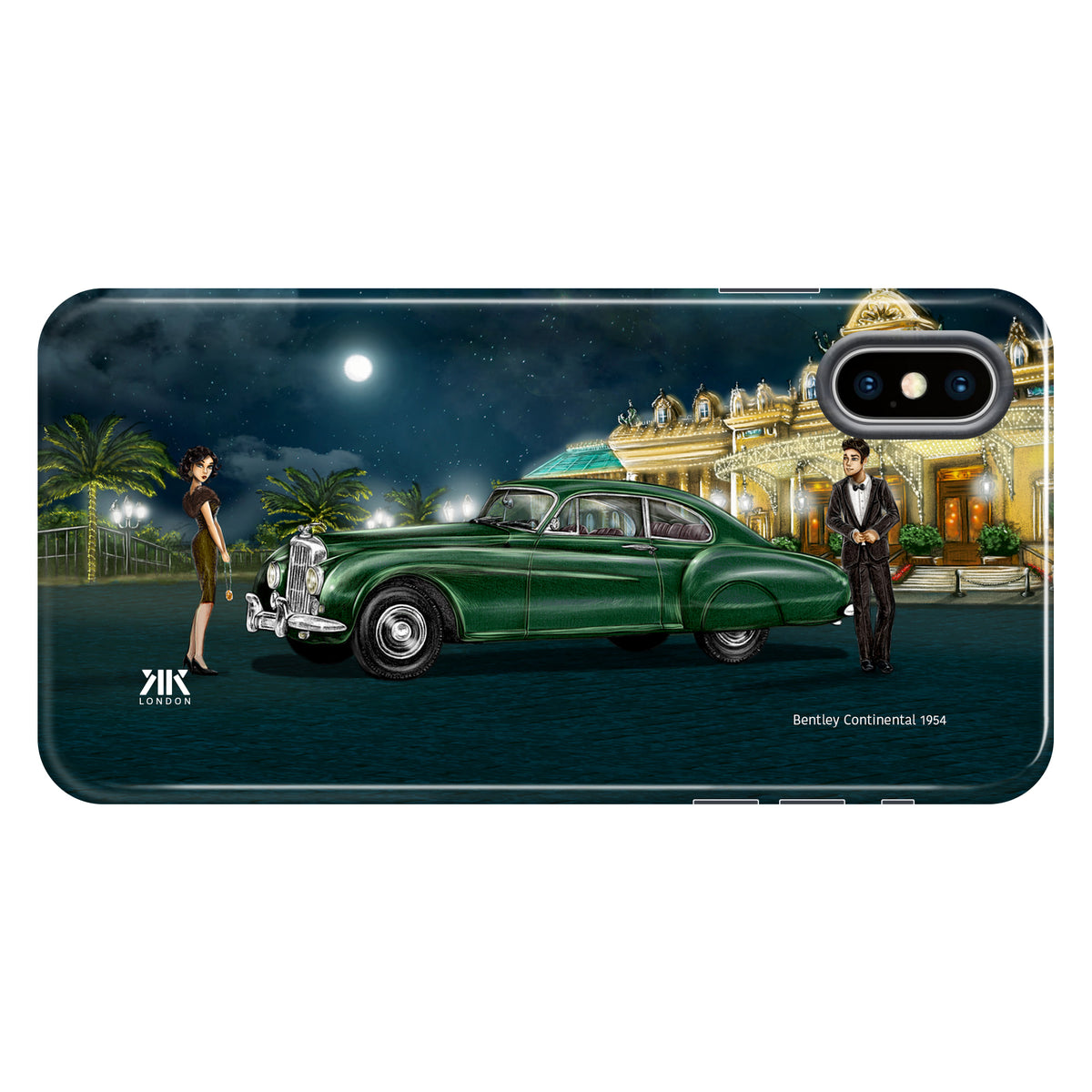 Bentley Continental 1954 BRG - Tough Case - iphone-x