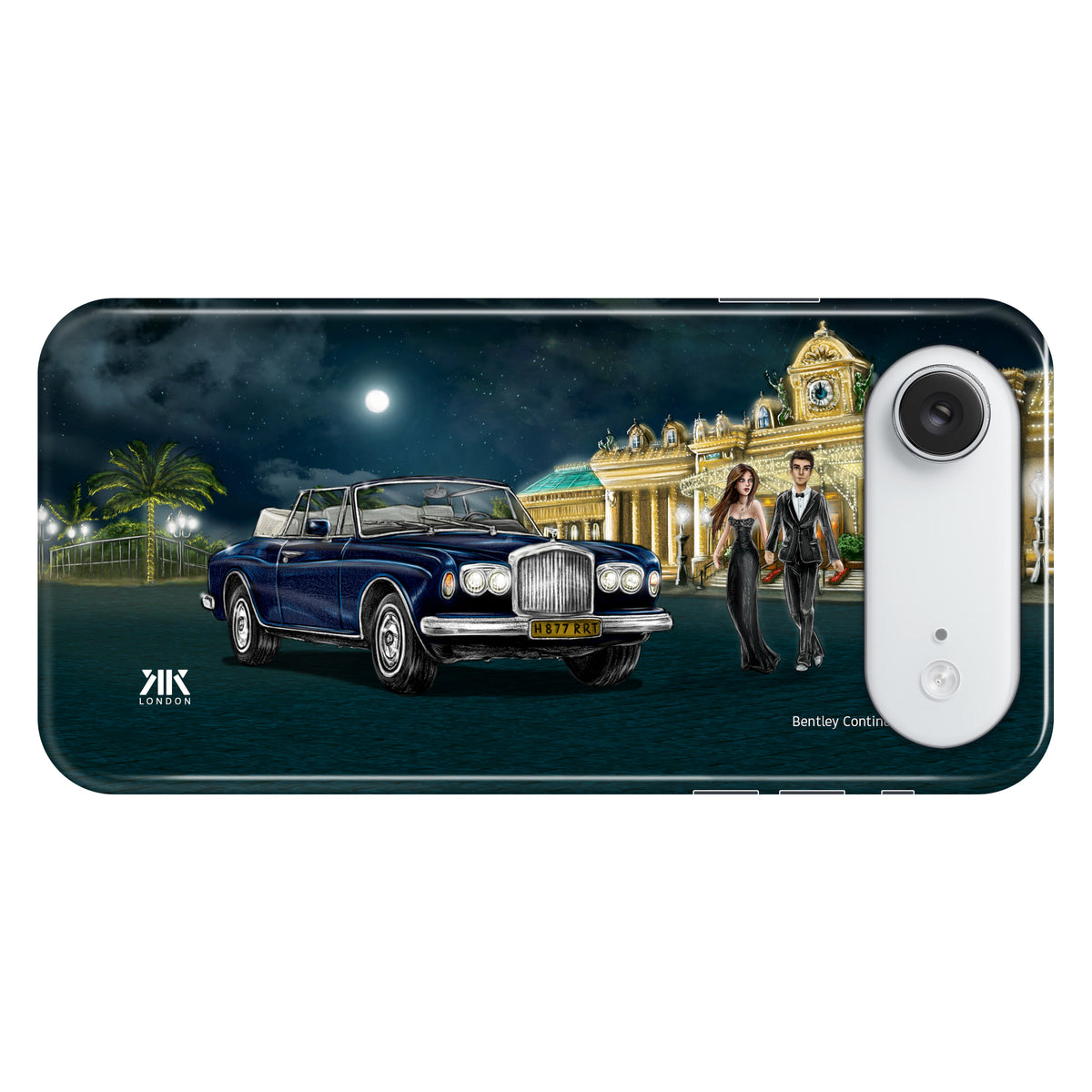 Bentley Continental 1990 Sapphire Blue - Snap Case - iphone-17-air
