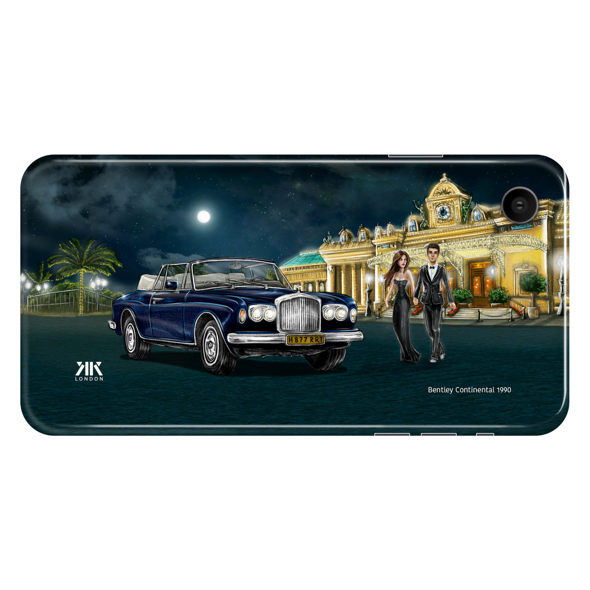 Bentley Continental 1990 Sapphire Blue - Snap Case - iphone-xr