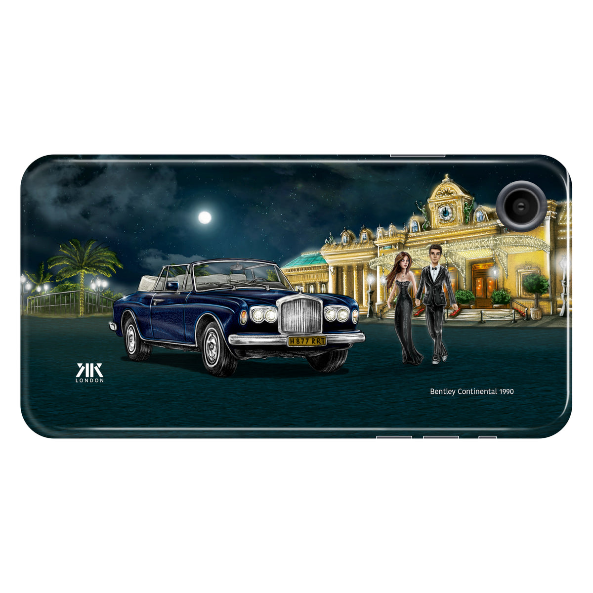 Bentley Continental 1990 Sapphire Blue - Tough Case - iphone-xr