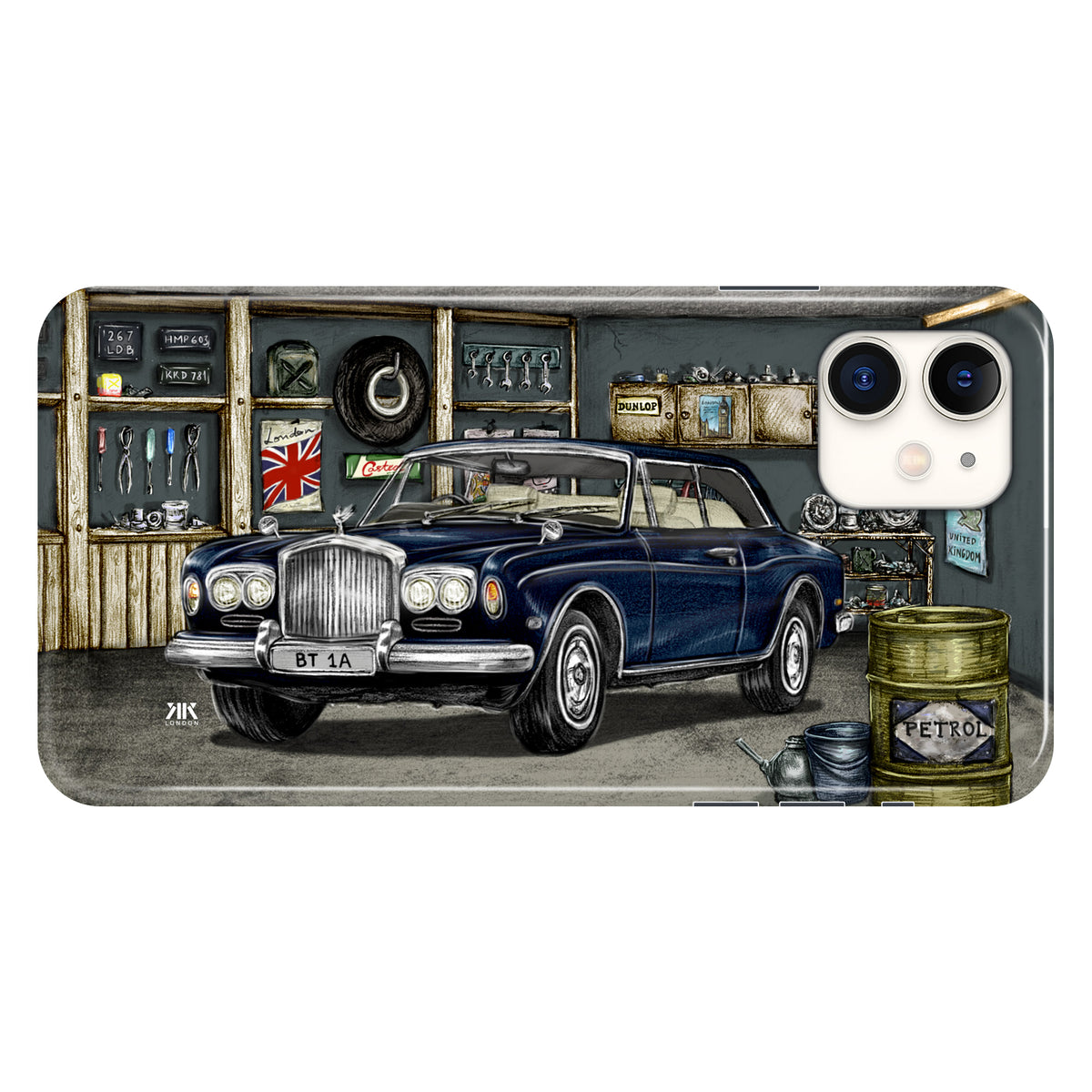 Bentley Series 1A Blue - Snap Case - iphone-11
