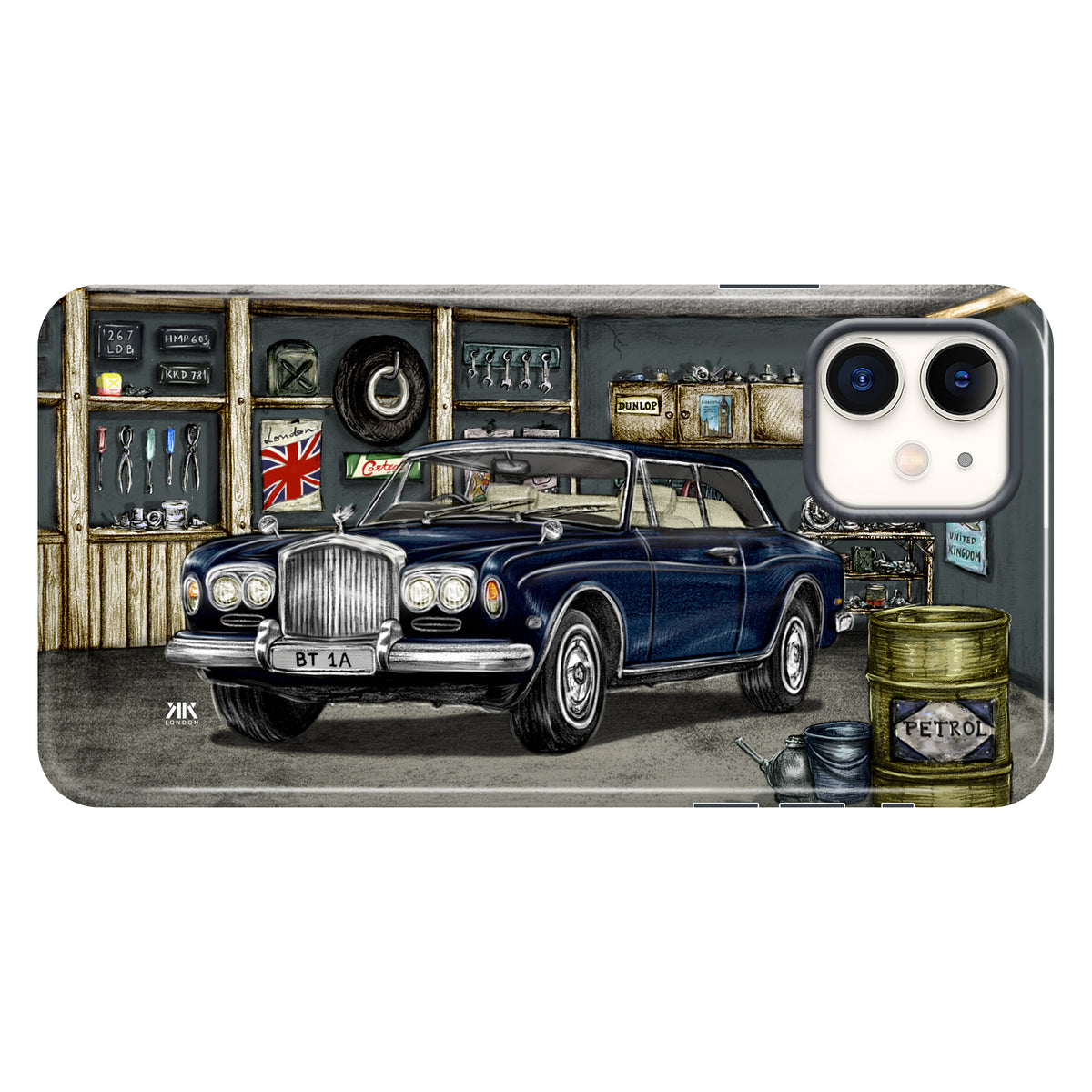 Bentley Series 1A Blue - Tough Case - iphone-11