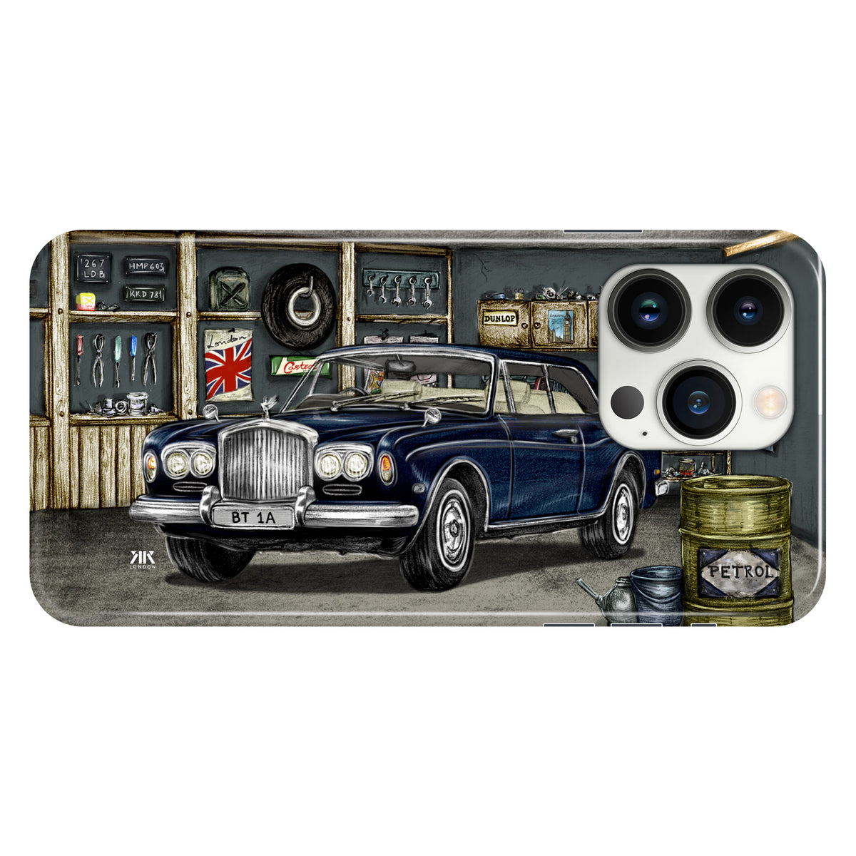 Bentley Series 1A Blue - Snap Case - iphone-13-pro