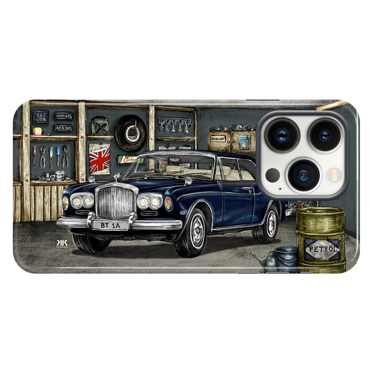 Bentley Series 1A Blue - Tough Case - iphone-13-pro