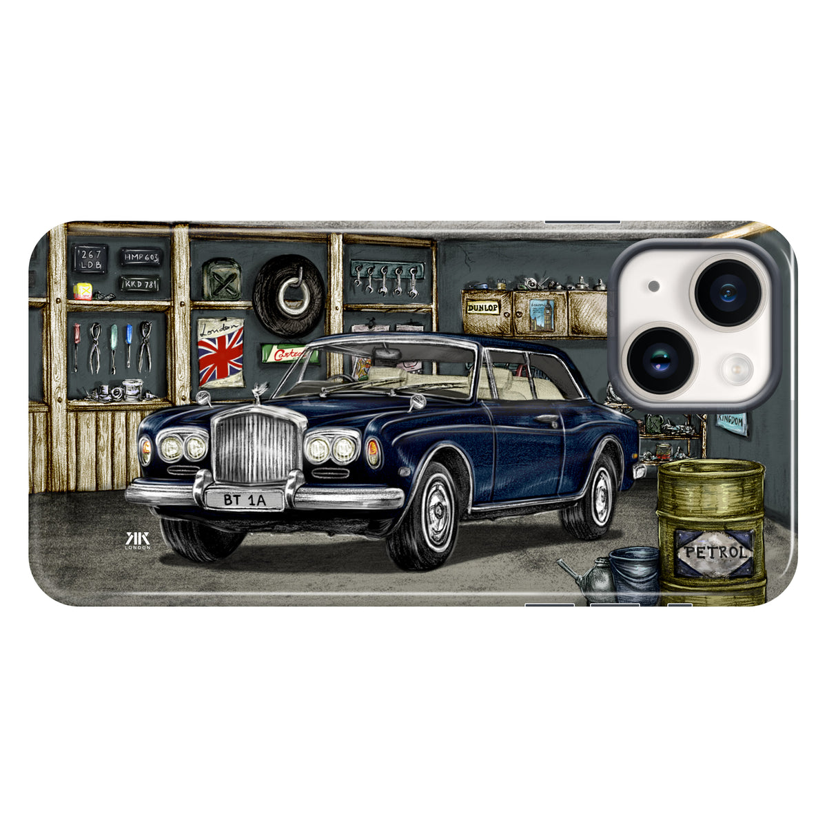 Bentley Series 1A Blue - Tough Case - iphone-14