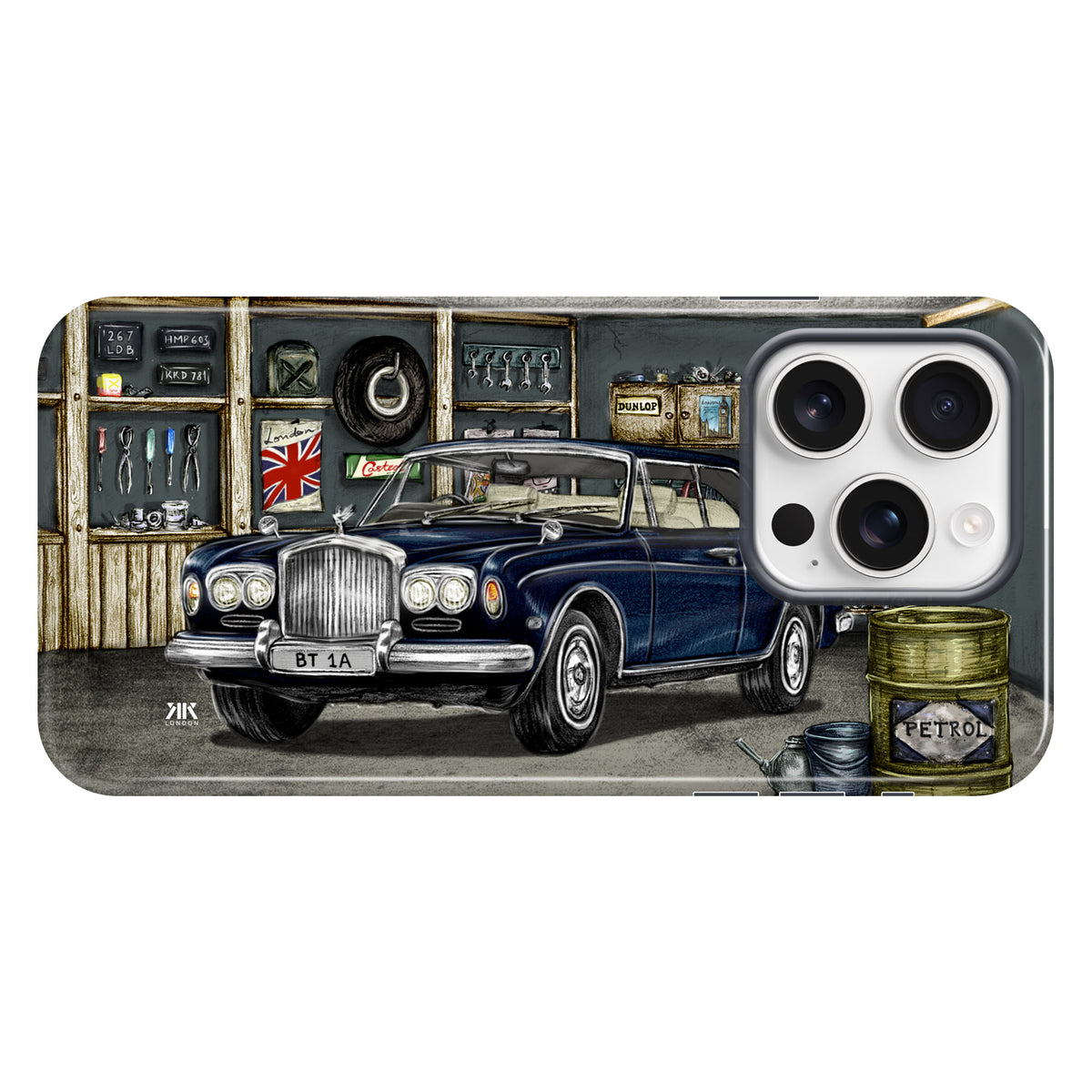 Bentley Series 1A Blue - Tough Case - iphone-16-pro
