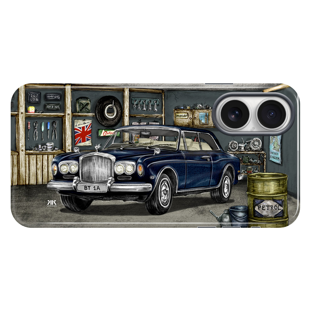 Bentley Series 1A Blue - Tough Case - iphone-16