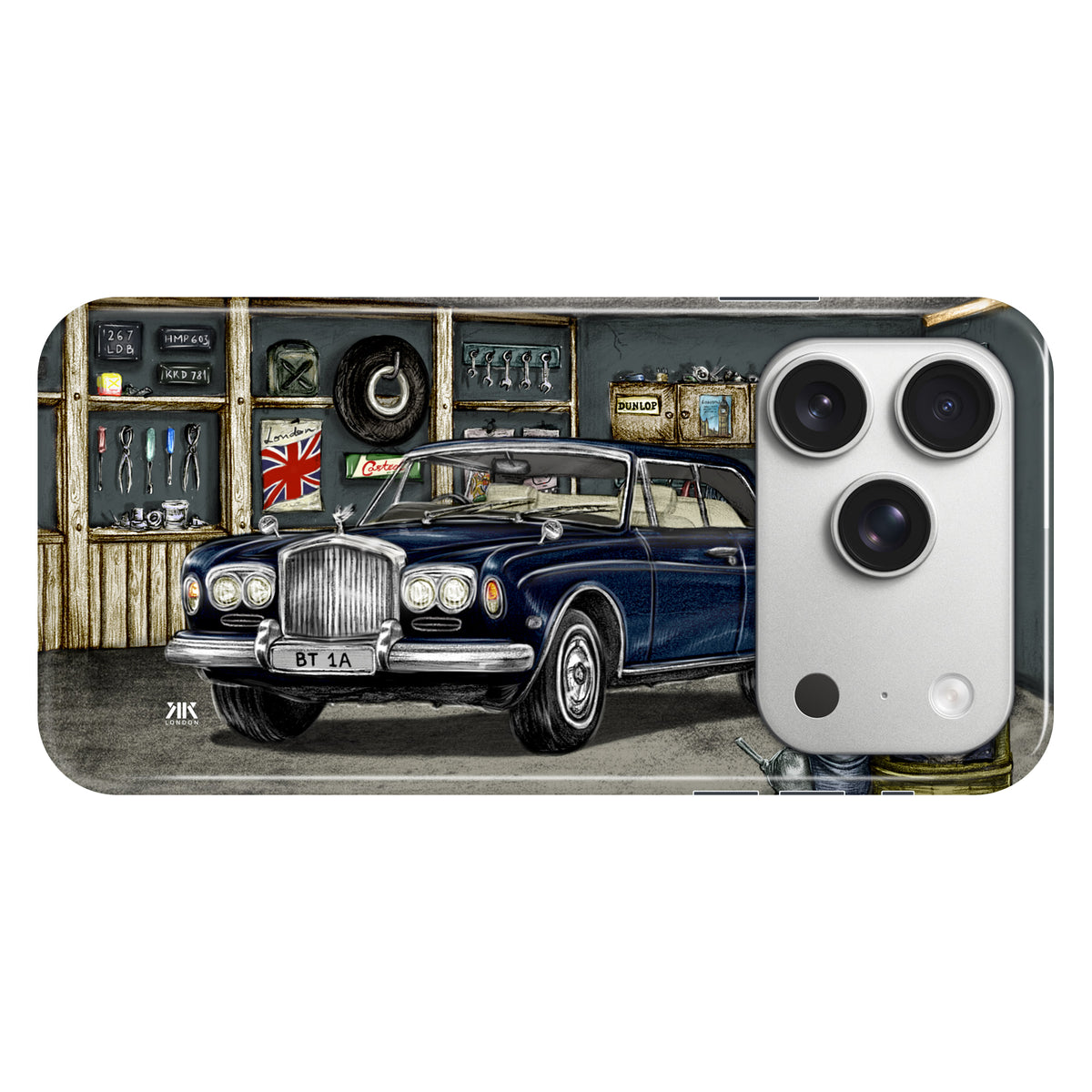 Bentley Series 1A Blue - Snap Case - iphone-17-pro
