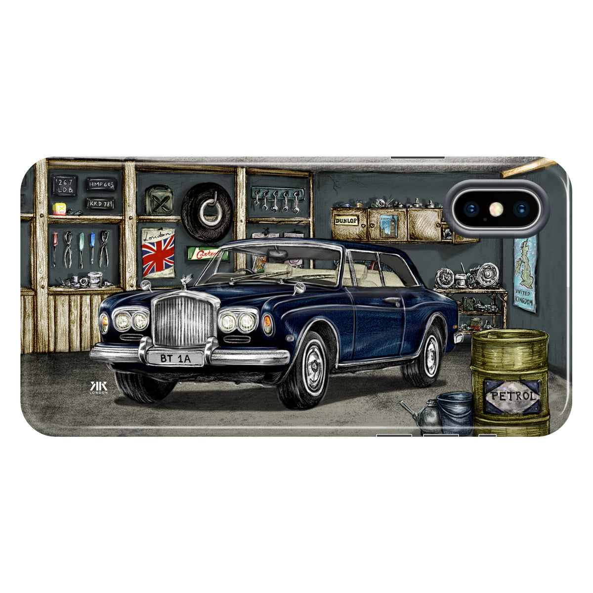 Bentley Series 1A Blue - Tough Case - iphone-x