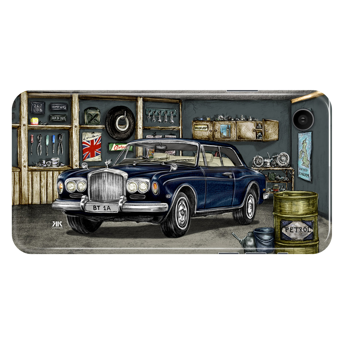Bentley Series 1A Blue - Snap Case - iphone-xr