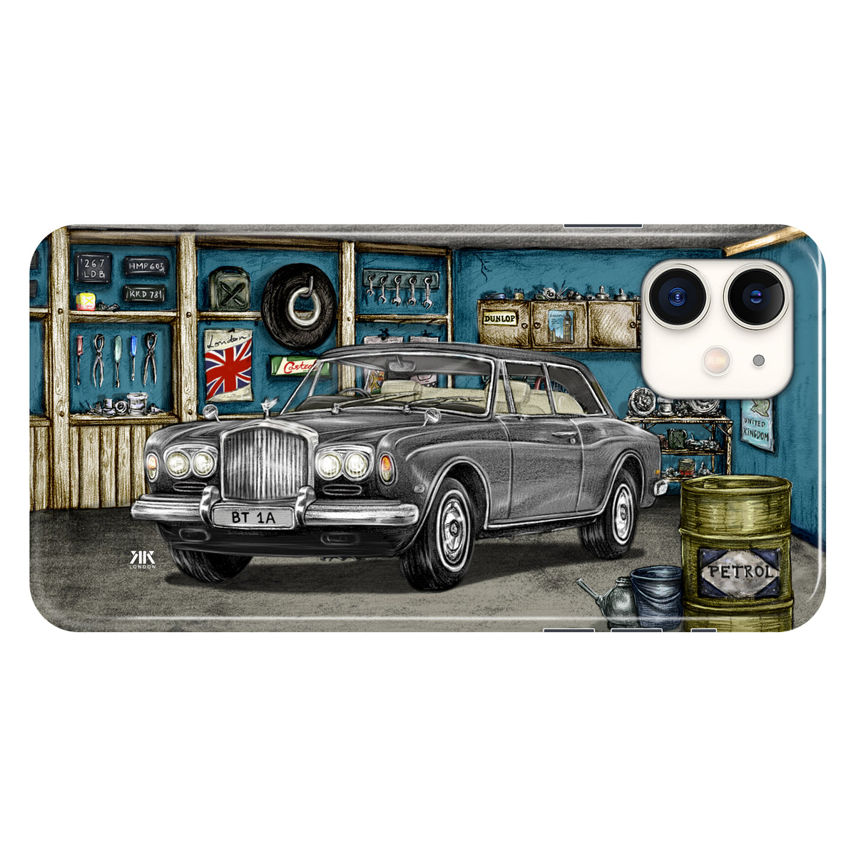 Bentley Series 1A Grey - Snap Case - iphone-11