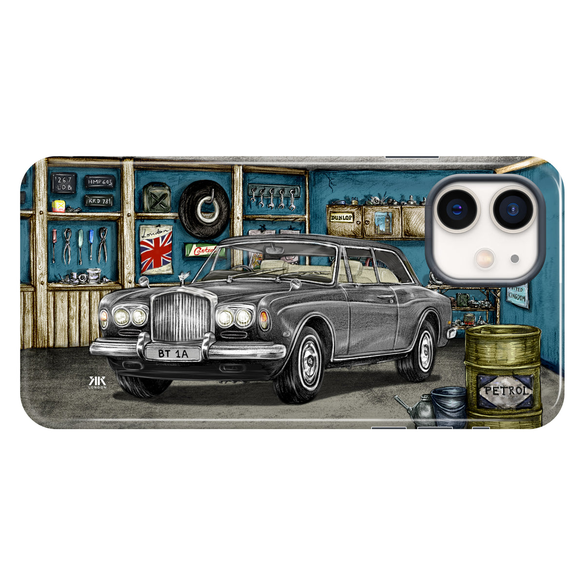 Bentley Series 1A Grey - Tough Case - iphone-12