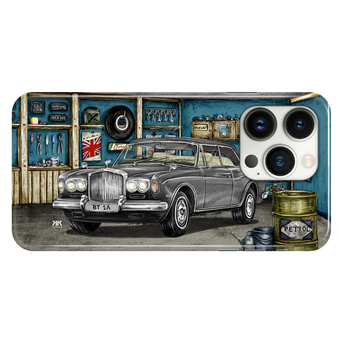 Bentley Series 1A Grey - Snap Case - iphone-13-pro