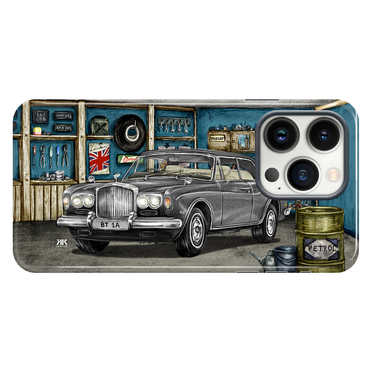 Bentley Series 1A Grey - Tough Case - iphone-13-pro