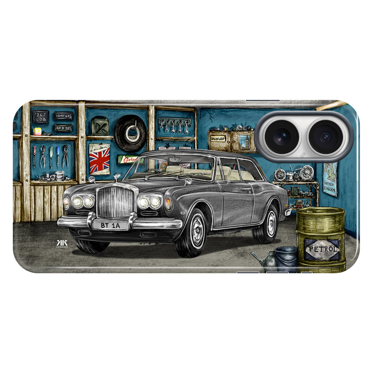 Bentley Series 1A Grey - Tough Case - iphone-16