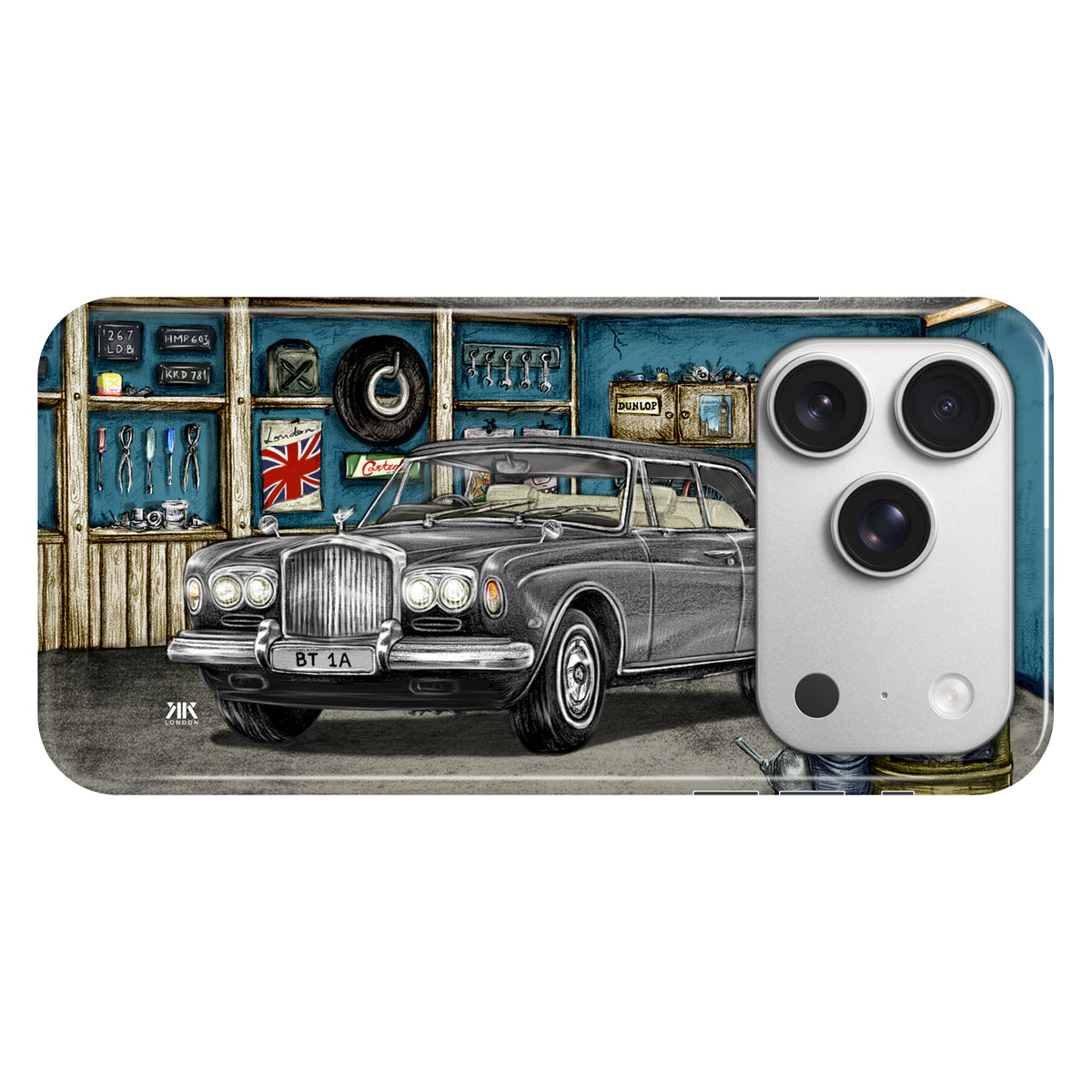 Bentley Series 1A Grey - Snap Case - iphone-17-pro