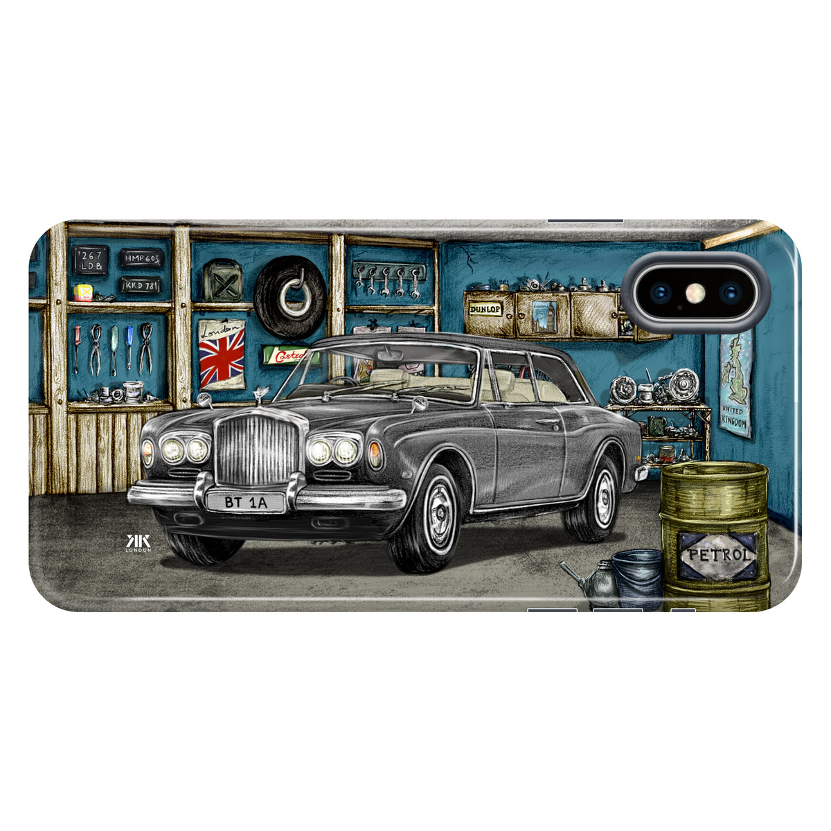 Bentley Series 1A Grey - Tough Case - iphone-x