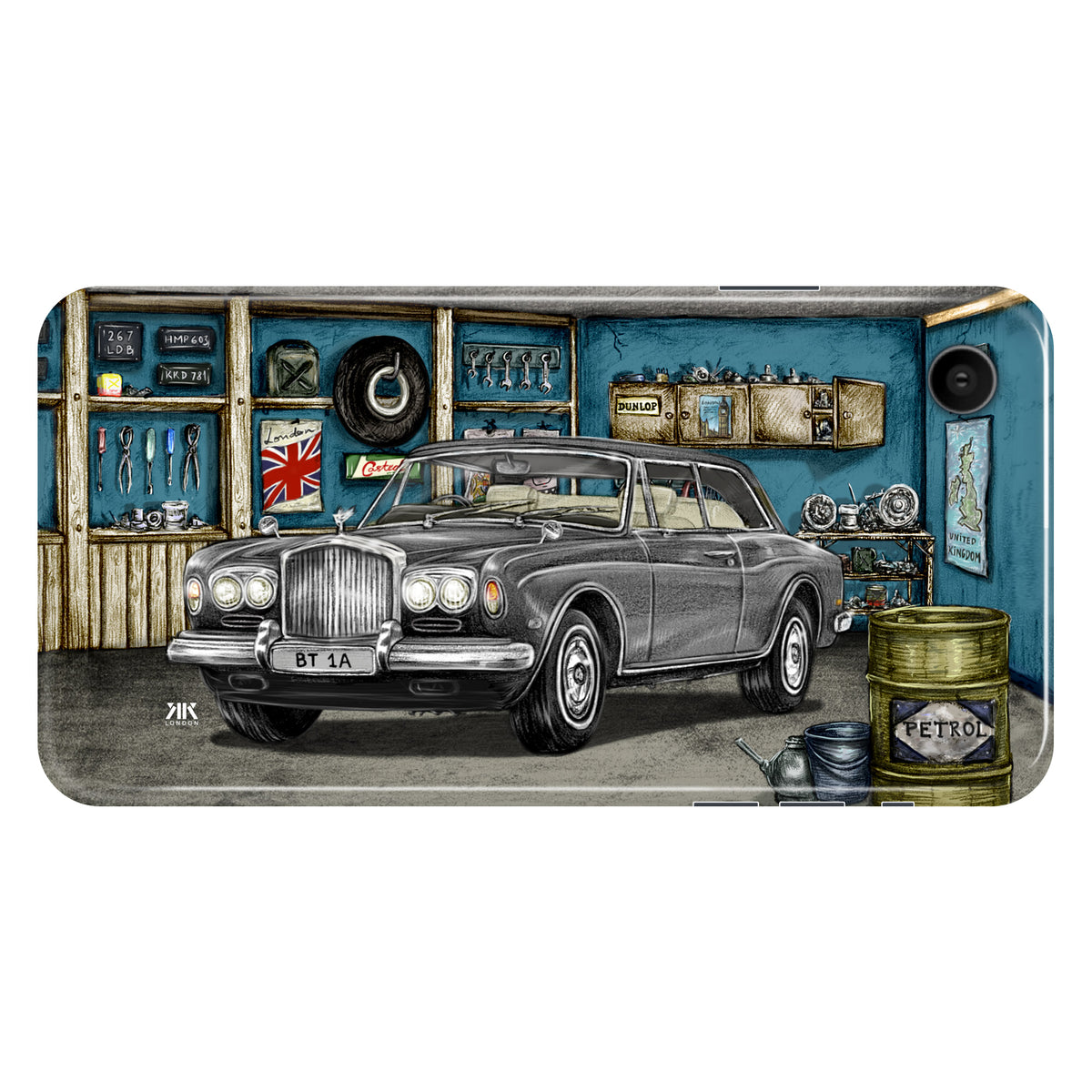 Bentley Series 1A Grey - Snap Case - iphone-xr