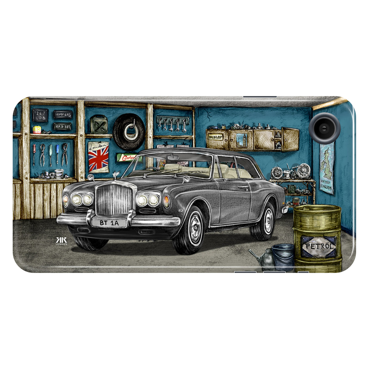 Bentley Series 1A Grey - Tough Case - iphone-xr