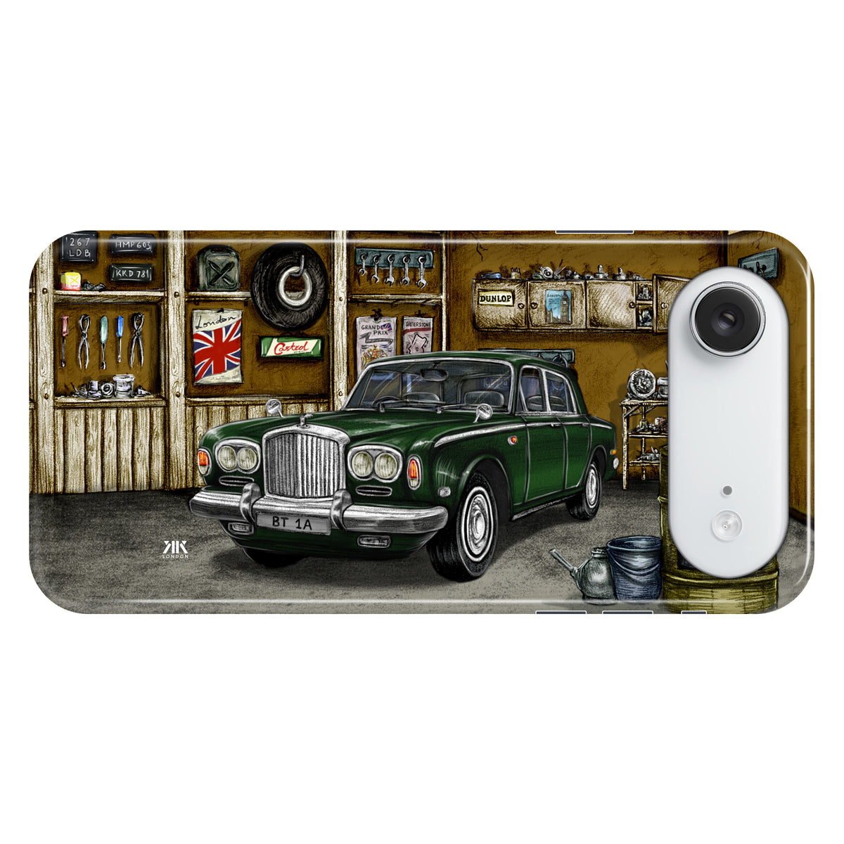 Bentley Series A1 Garage Green - Snap Case - iphone-17-air