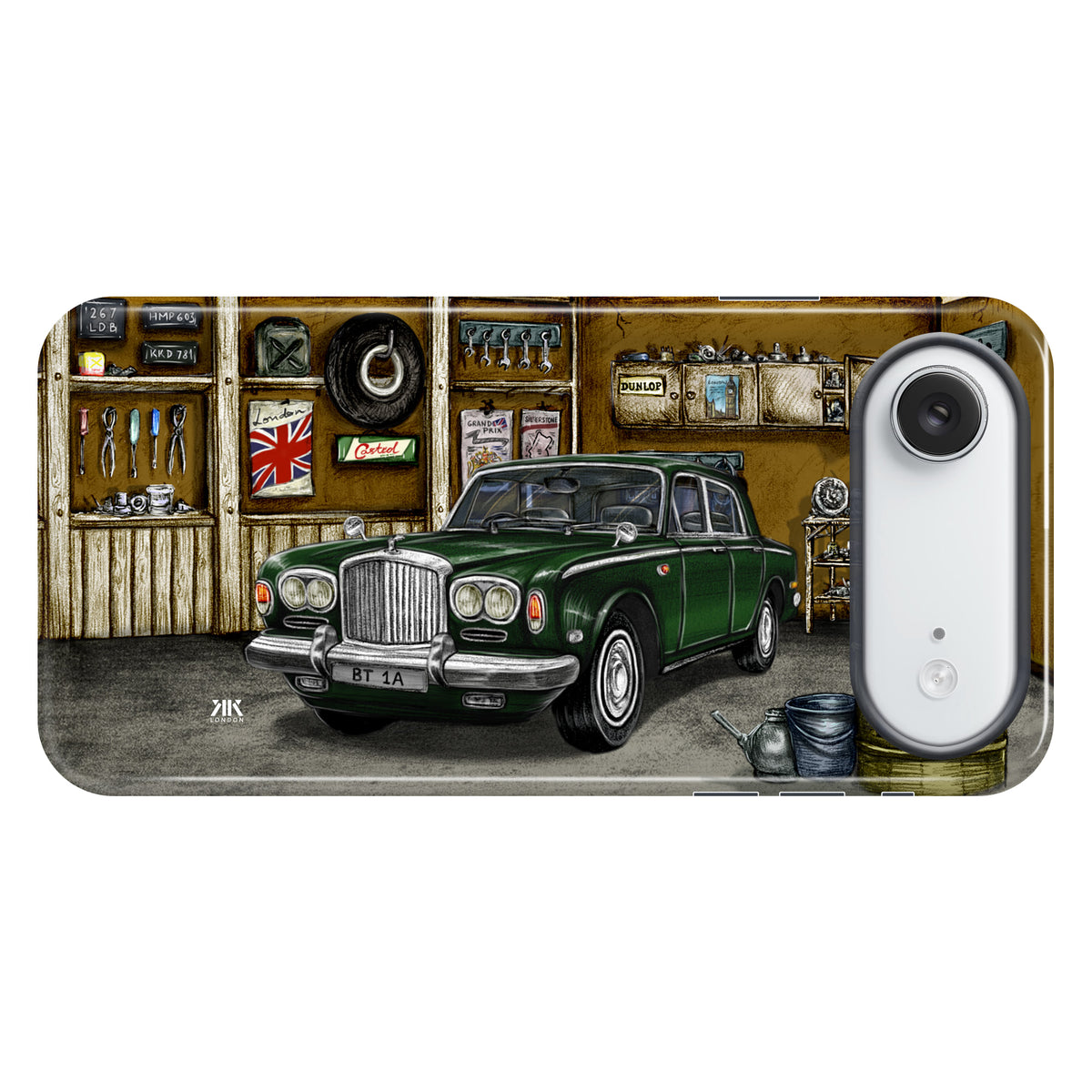Bentley Series A1 Garage Green - Tough Case - iphone-17-air