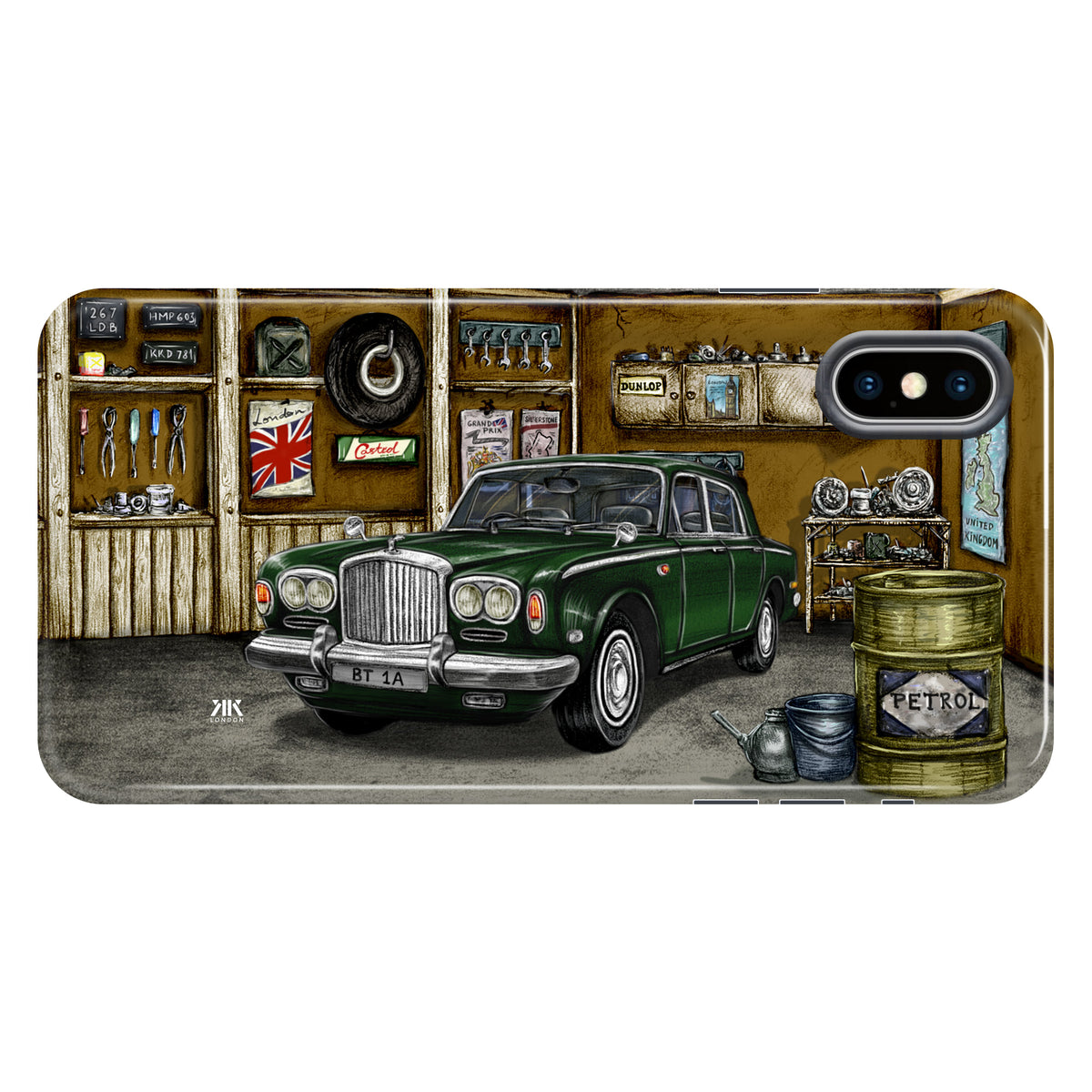 Bentley Series A1 Garage Green - Tough Case - iphone-x