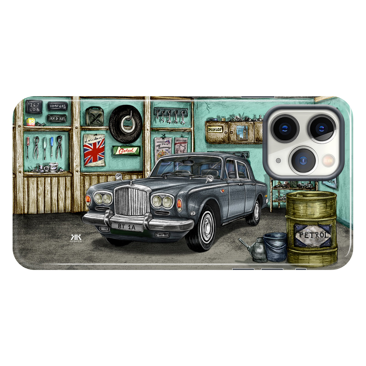 Bentley Series A1 Garage Grey - Tough Case - iphone-11-pro