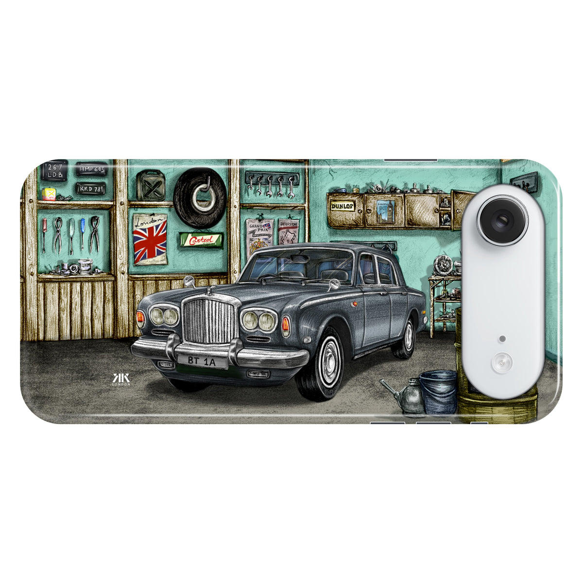 Bentley Series A1 Garage Grey - Snap Case - iphone-17-air