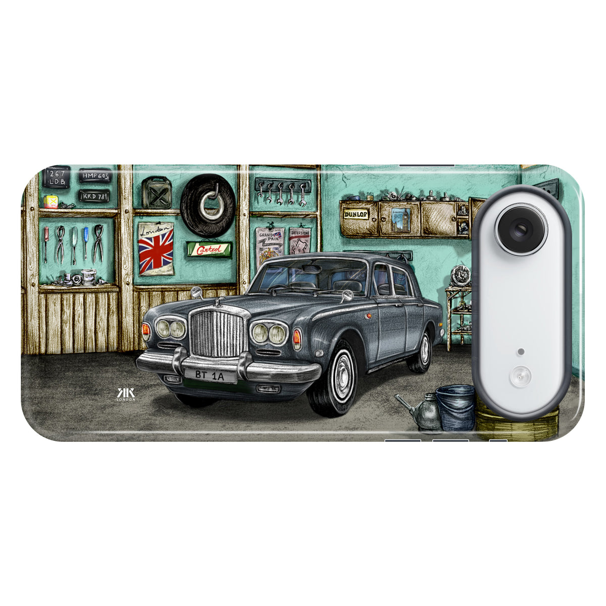 Bentley Series A1 Garage Grey - Tough Case - iphone-17-air