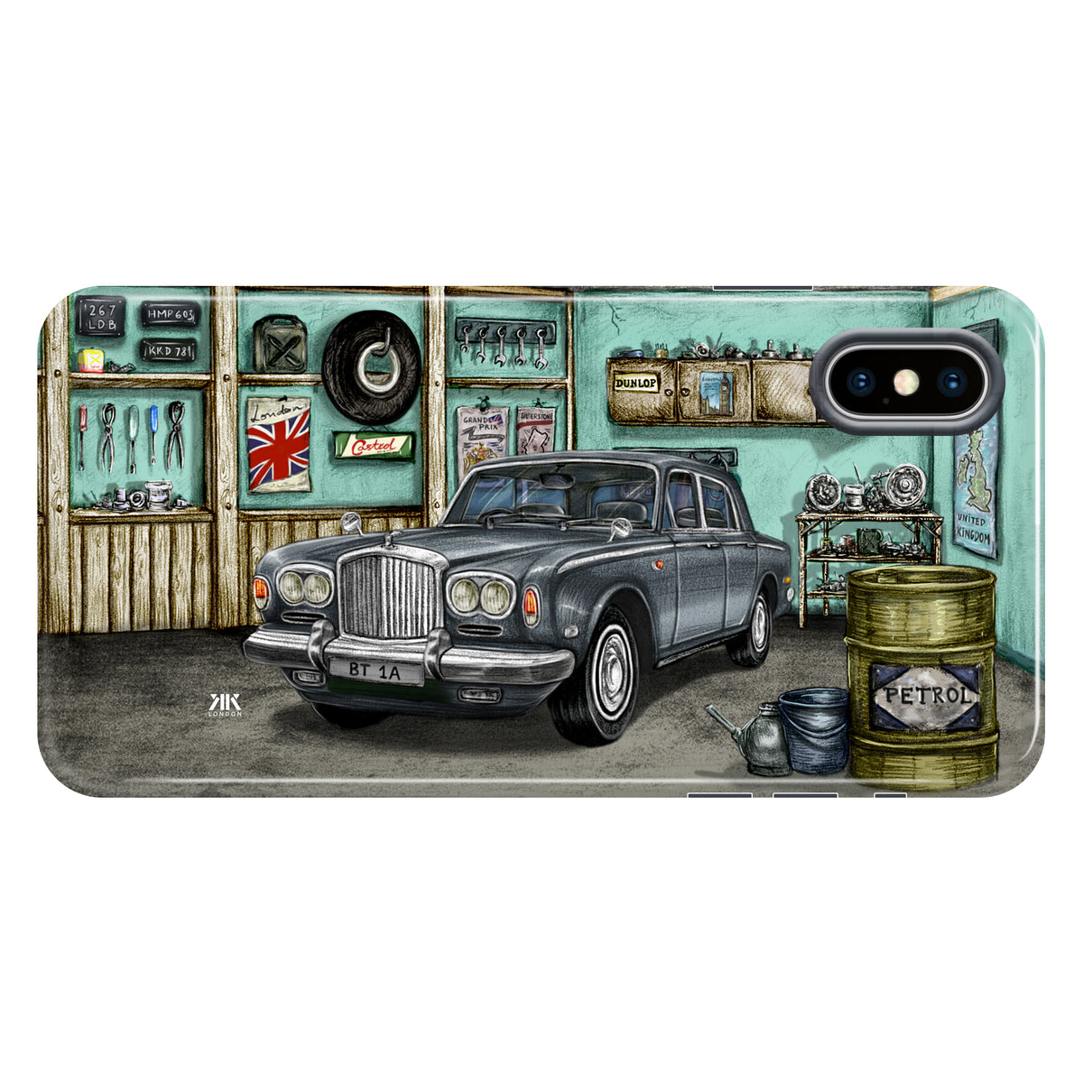 Bentley Series A1 Garage Grey - Tough Case - iphone-x